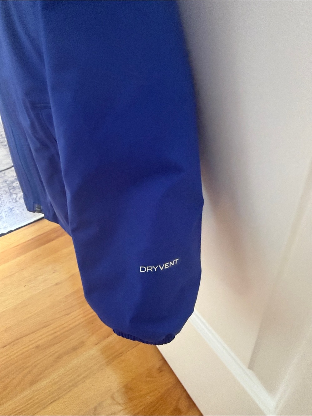 The North Face Royal Blue Kids' Hooded Jacket - Picture 5 of 6